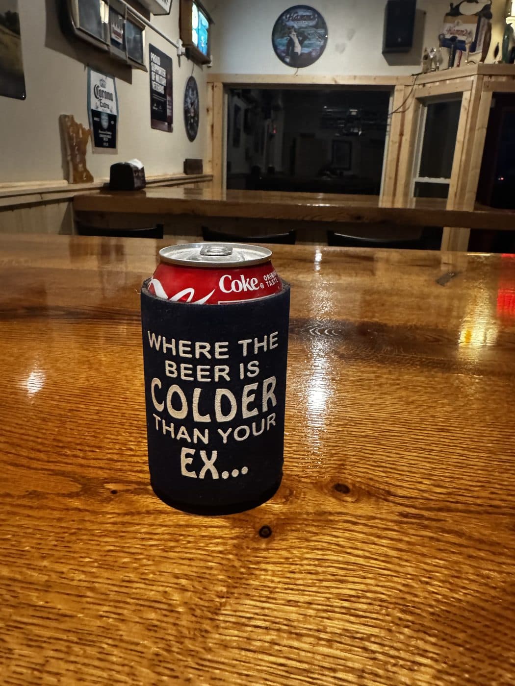 "Colder Than Your Ex" Koozie: Where the beer is colder than your ex...